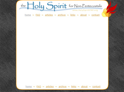 Bible study basic site layout