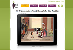 Purple Carrot Books wordpress theme design